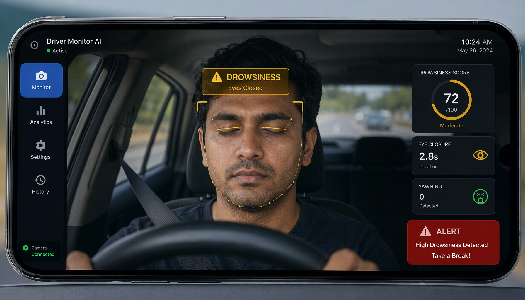 Driver Drowsiness Detection