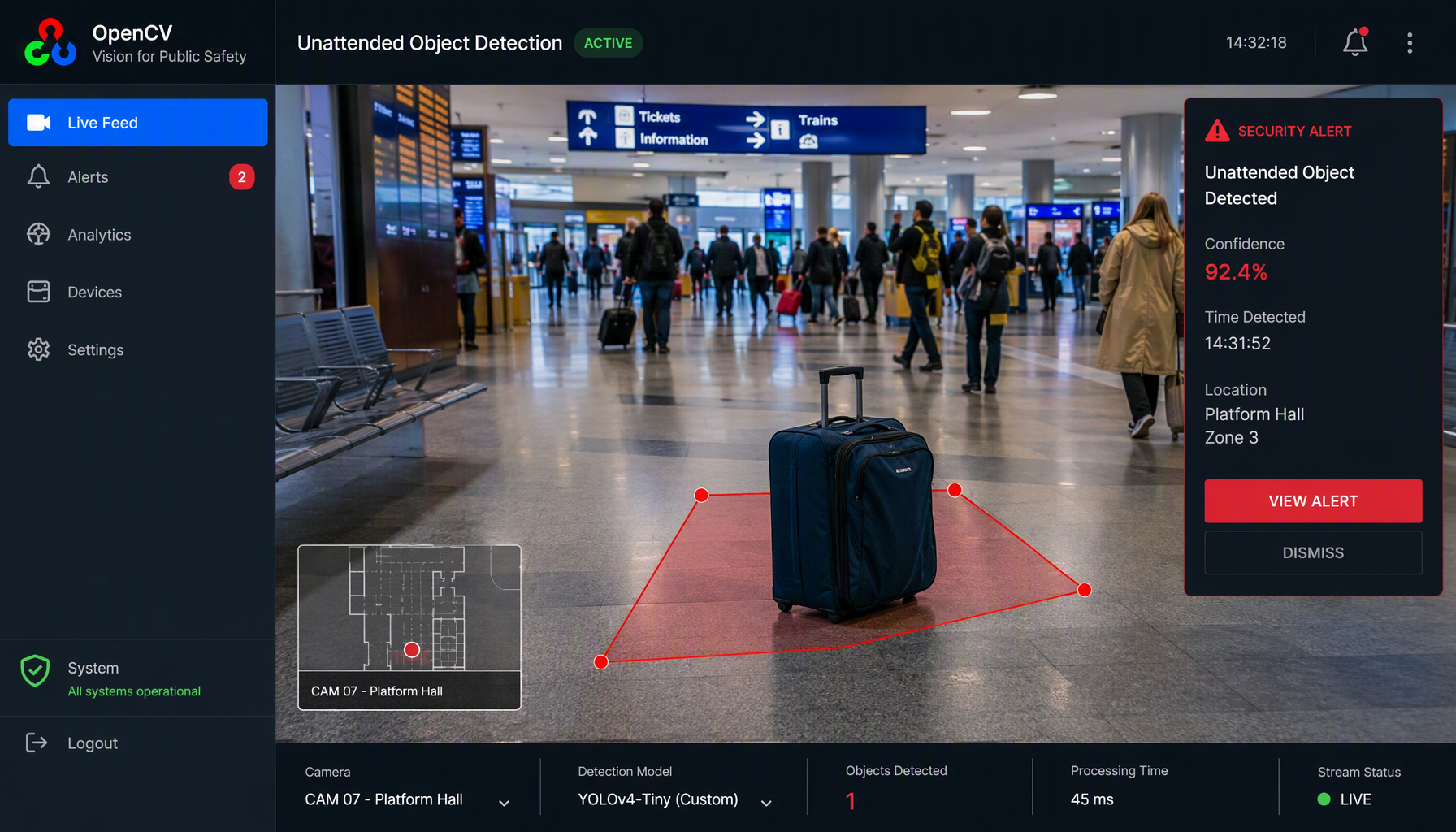 Unattended Object Detection